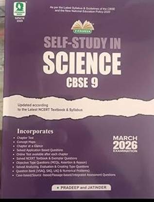Evergreen Self Study In Science: For 2026 Examinations (Class 9)