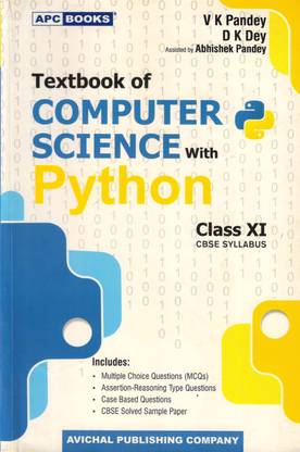 Apc Textbook Of COMPUTER SCIENCE With Python CBSE Class - 11
