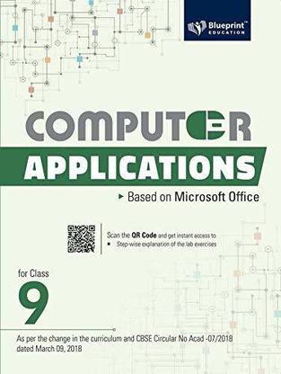 Blueprint COMPUTER APPLICATION FOR CLASS 9
