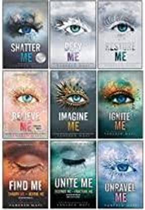 Shatter Me Series Collection 9 Books Set By Tahereh Mafi(Unite Me, Believe Me, Imagine Me, Find Me, Unravel Me, Unravel Me, Defy Me, Restore Me, Ignite Me)