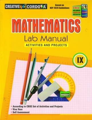 CreativeKids MATHEMATICS Lab Manual Class - 9 (Activities And Projects)