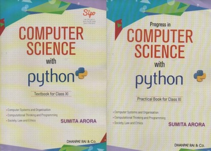 Computer Science With Python Textbook And Practical Book For Class-11 ...