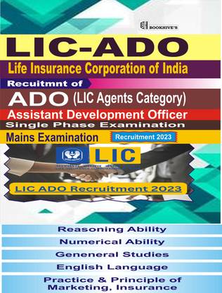 LIC ADO 2023(Assistant Development Officer) Open Market (Set Of 5 Books) Preliminary And Mains Examination