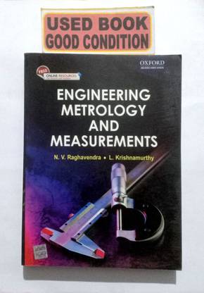 Engineering Metrology And Measurements (Old Book)