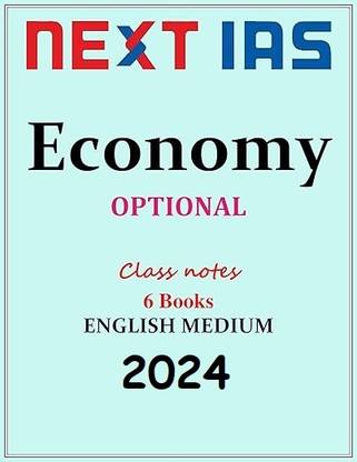 Economics Optional Handwritten Class-Notes For UPSC Examination | 2024 | English Medium
