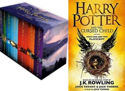 Harry Potter Box Set: The Complete Collection (Set Of 7 Volumes) And CURSED CHILD