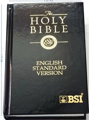 Holy Bible English /ESV VERSION-SMALL SIZE(SEMI COMPACT)/BSI