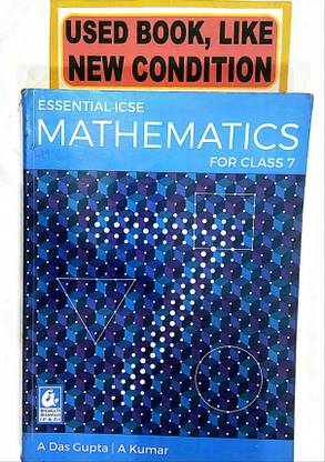 ESSENTIAL ICSE MATHEMATICS Class-7 (Old Book)