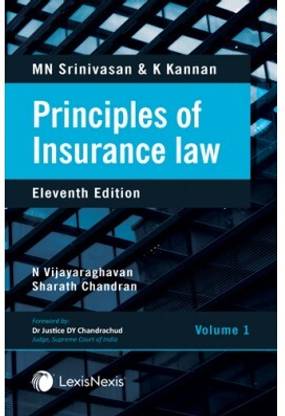 Principles Of Insurance Law By M N Srinivasan, Lexisnexis , 11th Edition
