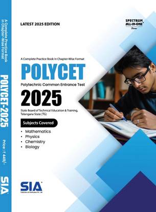 TG POLYCET 2025 Polytechnic Common Entrance Test (English Medium)
