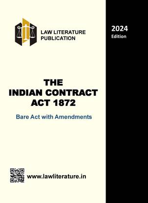 The Indian Contract Act 1872 Bare Act 2024 Edition