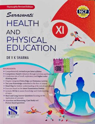 Saraswati Health And Physical Education Class 11 CBSE Revised As Per The Latest Syllabus Edition 2025