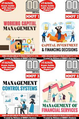 IGNOU MBA New Syllabus 3rd Semester Help Books (Financial Management Area) Combo Of MMPF 1 MMPF 2 MMPF 3 MMPF 6 (IGNOU Study Notes/Guidebook Chapter-Wise) With Solved Previous Year Question Papers