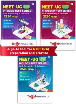 NEET-UG 2024 Test Papers Physics, Chemistry, Biology (PCB) Book | Medical Entrance Exam | Model Tests With Answer Key And Solutions | As Per Latest Syllabus Prescribed By NMC