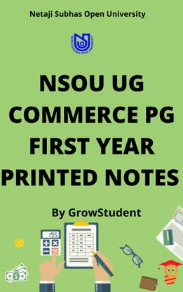 Nsou Commerce Pg First Year Printed Study Material