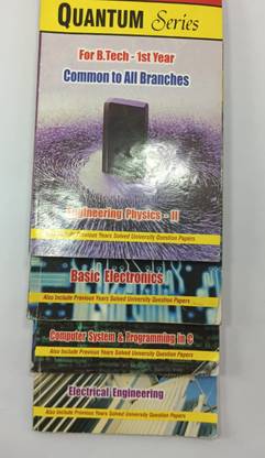 FOR B.Tech 1st Year Electrical Engineering, Computer System & Programming In C, Basic Electronics And Engineering Physics-2