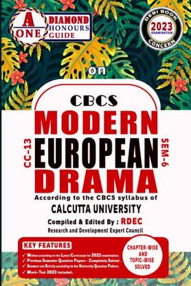 On CBCS Modern European Drama CBCS Syllabus CC-13 SEM-6 Calcutta University