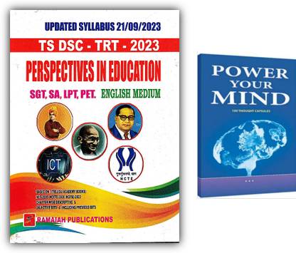 TS DSC - TRT 2023 Perspectives In Education For SGT, SA, LPT, PET - Pack Of 2 Books