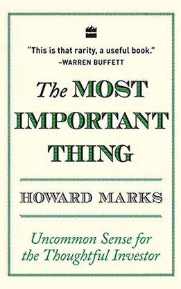 The Most Important Thing {Book}