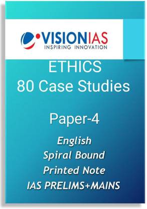 Vision IAS Ethics 80 Case Studies Printed Note English