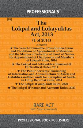 Lokpal And Lokayuktas Act, 2013 Alongwith Rules