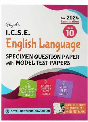ICSE English Language Specimen Question & Model Test Papers-10