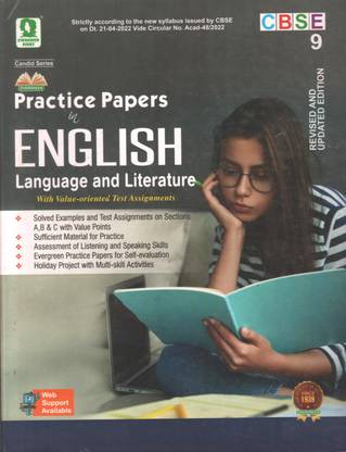 Candid Practice Papers English With Value Oriented Test Assignments For Class 9