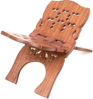 SWH SWH: Wooden Rehal / Holy Book Stand / Quran Stand Wooden Brown Rehal