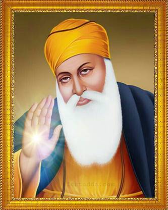 Darsh Craft Guru Nanak Dev Religious Frame