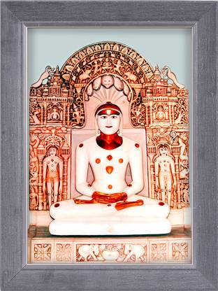 PrintShare Religious Image of Shri Parshwanath Bhagwan Prabhu Religious Frame