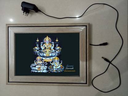 anshul internet point , LAXMI GANESH SARASWATI JI , LED Religious Frame