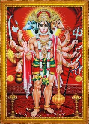 Darsh Craft Lord hanuman/Balaj?Balaji Maharaj Religious Frame