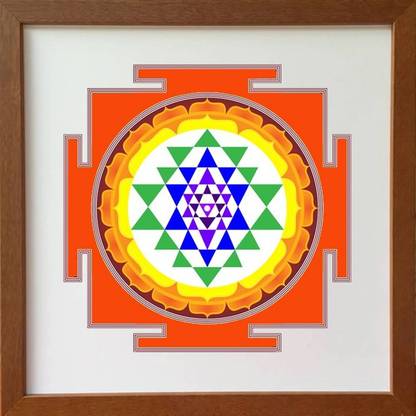 S S P Spiritual Art Foundation Godess Laxmi Religious Frame