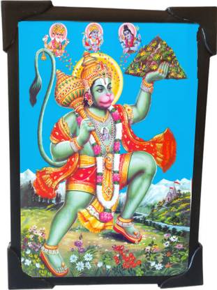 Riyashree Jai Hanuman Photo frame 6x4 small size Religious Frame