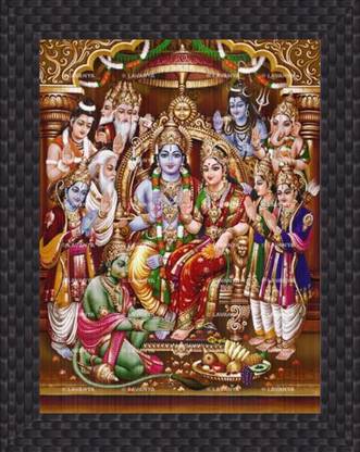 Lavanyas Sri Rama Pathabishekam Religious Frame