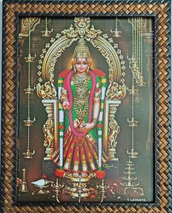 VGS MARKETINGS Goddess Kanyakumari Amman Religious Frame