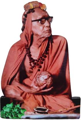 Vils Kanchi Jagadguru Sri Sankaracharya Maha Periyava (4 inch X 6 inch) Religious Frame