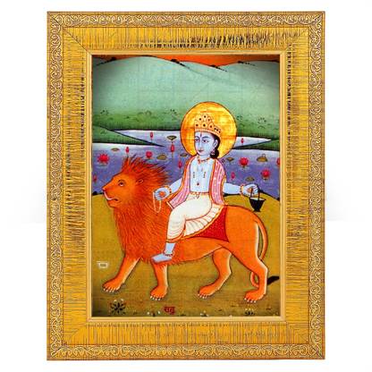 PrintShare Image of Rahu Bhagwan Griha Religious Frame