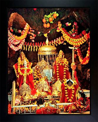 RV SALES Vaishno Devi Photo Frame Religious Frame