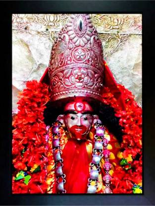 SL GIFTS MAA KALI Religious Photo Frame for Home & Office Decor Religious Frame