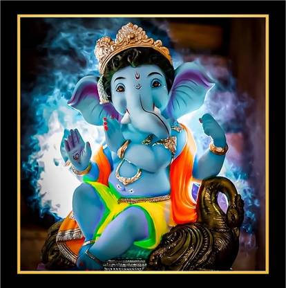 PRANVIGIFTS GANESH JI Religious Frame