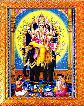 SUNINOW Vishwakarma ji Religious Frame