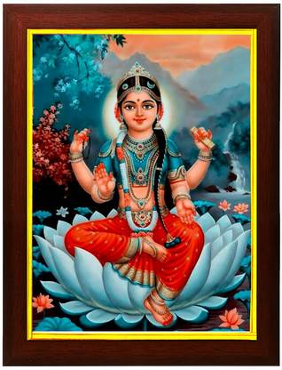 ज़िग ज़ैग गॉडेस बाला त्रिपुरा सुंदरी रिलीजियस फ्रेम