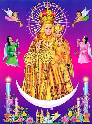 Sreejai chennai Velankanni matha photo frame Religious Frame