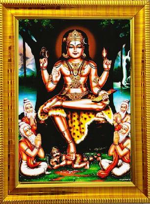 SAI BALAJI ACRALICS Dakshinamurthy Religious Frame