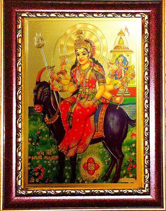 SUNINOW RAGAT MELDI MATA | AGNI MELDI MATA | MELDI MATA PHOTO | HINDU DEVI |GODDESS Religious Frame