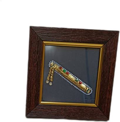 TANJORE Basuri/Flute Giveaway Frame for Wall Décor(4.5*4.5) Religious Frame