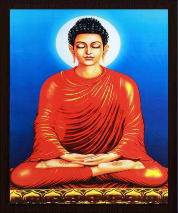 Darsh Craft Lord Buddha Religious Frame