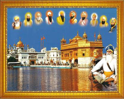 MAHITRADERS GOLDEN TEMPLE 05 Religious Frame