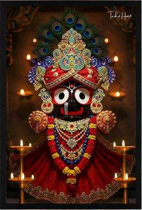 Tashvi Home Jagannath Puri Ji Religious Frame